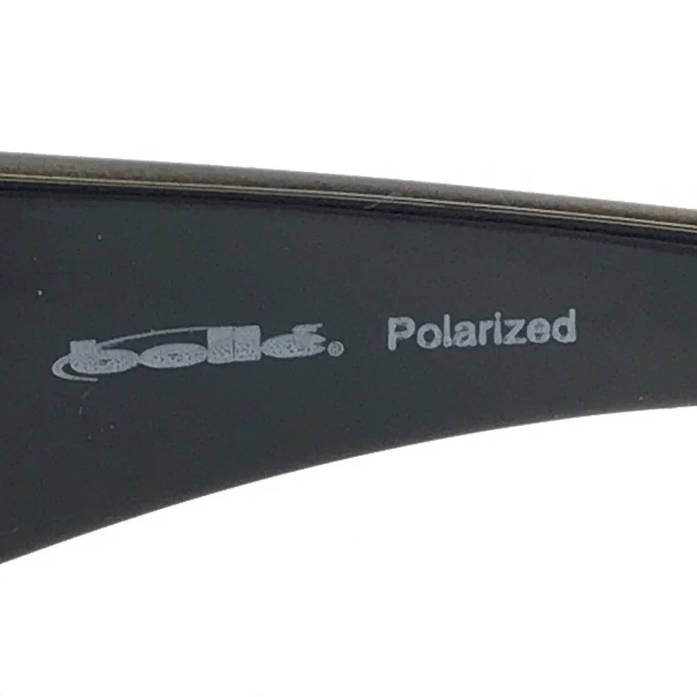Bolle Sunglasses Faze 10967 Polished Brown Wrap Frames w/ Brown Polarized Lenses